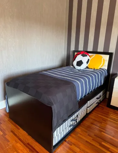 Cama de Solteiro com Colchão