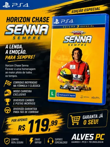 Horizon Chase Turbo Senna Forever Ps4