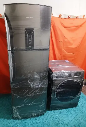 Geladeira Inox Frost Free + Lava& seca samsung 127v