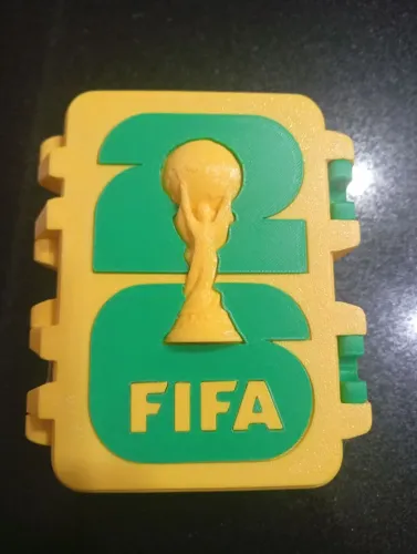 Caixa para Figurinhas da Copa do Mundo 2026