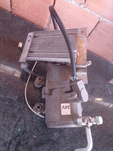 Compressor de ar condicionado elétrico 24v