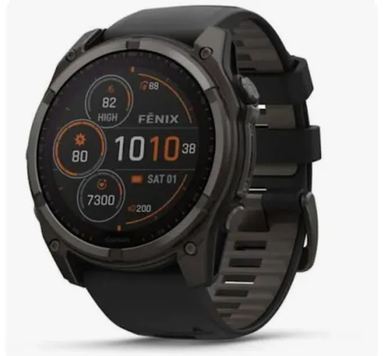 Relógio Garmin Fênix 8 Sapphire Solar 51mm