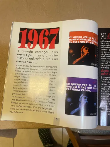 Revista Rara do LP "Eu tiro é Onda" Marcelo D2 (só a revista item raro de colecionador ?)