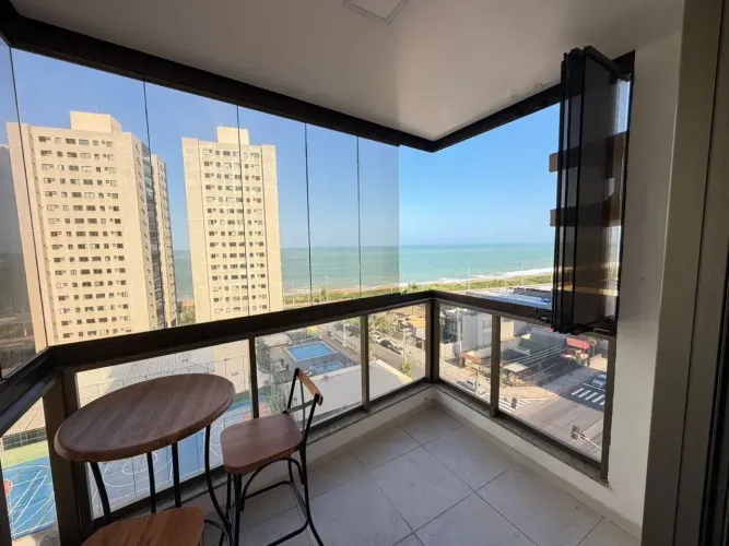 Vila Velha Apartamento Vista mar 2 dormitórios - Porteira fechada - Praia De Itaparica