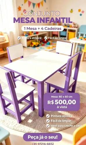 Jogo de mesa infantil
