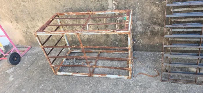 Grade para condensadora de ar-condicionado