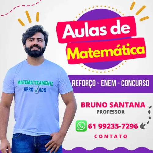 Aulas de Matemática - ENEM - CONCURSO - ENSINO FUND/MÉDIO