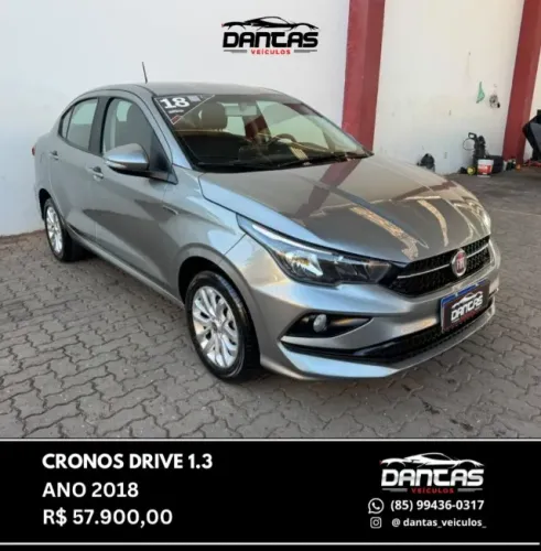 Fiat Cronos Drive GSR 1.3 8V Flex 2018
