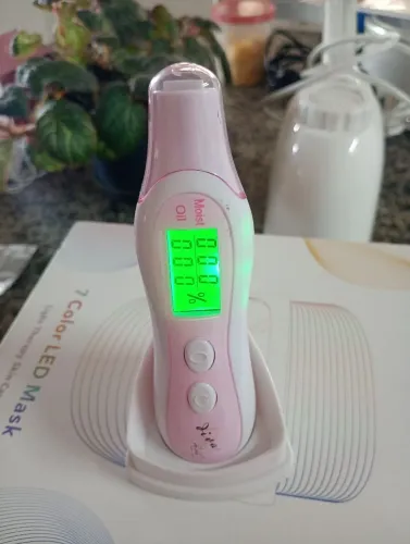 Analisador de pele monitor de óleo na pele 