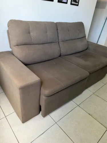 Vende-se sofá de veludo