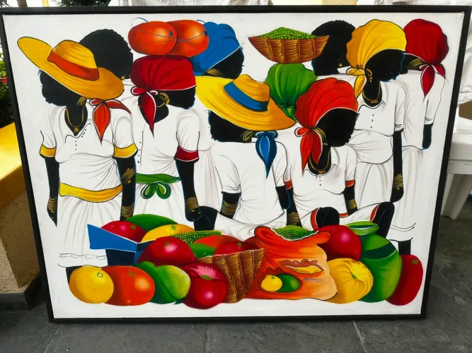 QUADRO BAIANAS DE ACARAJÉ