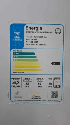 Geladeira Consul 386l 110v