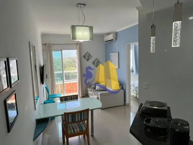 Flat com 1 dormitório para alugar, 38 m² por R$ 1.200,00/dia - Riviera Módulo 06 - Bertiog