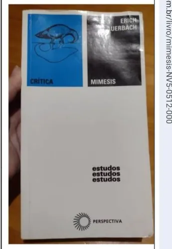Livro Mimesis - Erich Auerbach