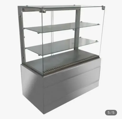Vitrine Refrigerada Linha Glass 1m Vidro Aquecido
