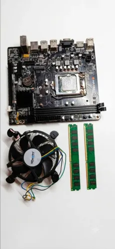Kit placa mae b75, memoria 2x8, cooler, Intel i5 3470