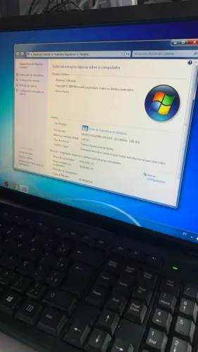 PC Básico Completo com Monitor, Mouse e Teclado
