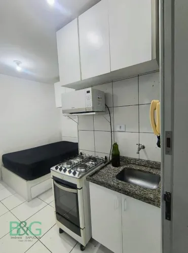 Kitnet com 1 dormitório para alugar, 16 m² por R$ 1.850,00/mês - Barra Funda - São Paulo/S