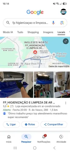 LIMPEZA E HIENIZAÇÂO DE AR COND.
