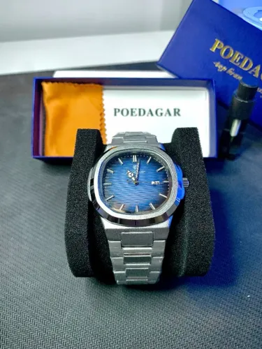Relógio Poedagar Masculino Luxo + Kit Completo