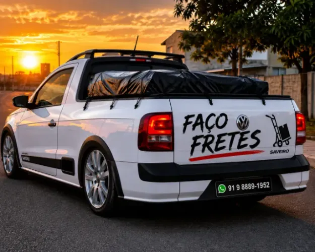 Faço fretes rápidos 