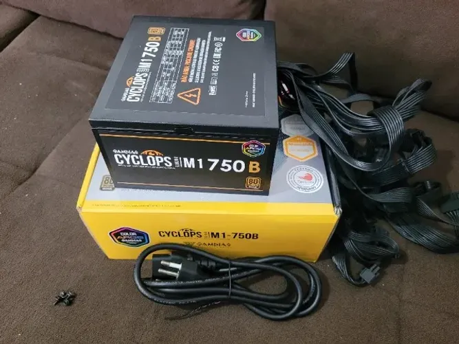 Fonte de alimentação, PC Gamer, Gamdias Cyclops M1-750B
