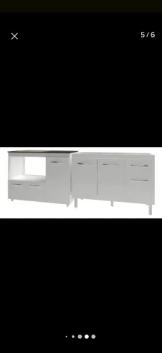 Armário Cozinha - Pia e Cooktop