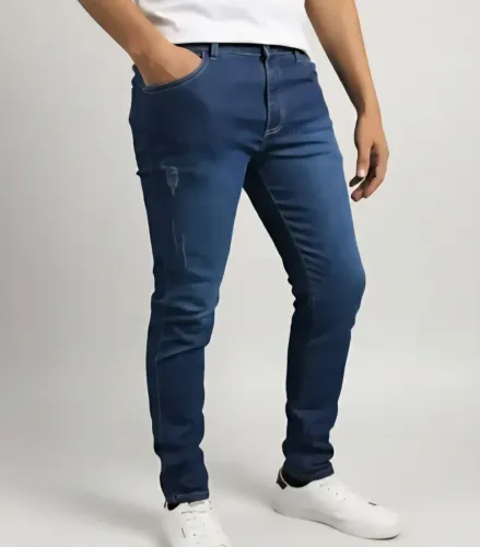 Calça jeans masculina 38 nova - com elastano