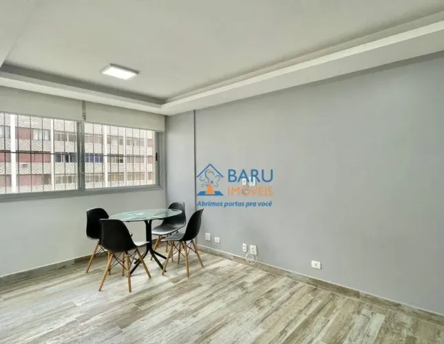 Apartamento com 1 dormitório para alugar, 42 m² por R$ 4.599,00 - Higienópolis - São Paulo