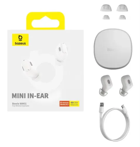 ? Fone Bluetooth Baseus Bowie WM01 Mini In-Ear