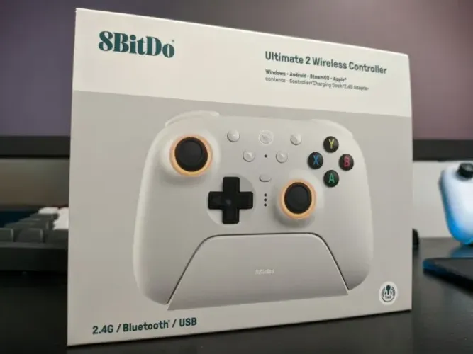 Controle Sem Fio com Dock 8BitDo Ultimate 2 Lacrado!!