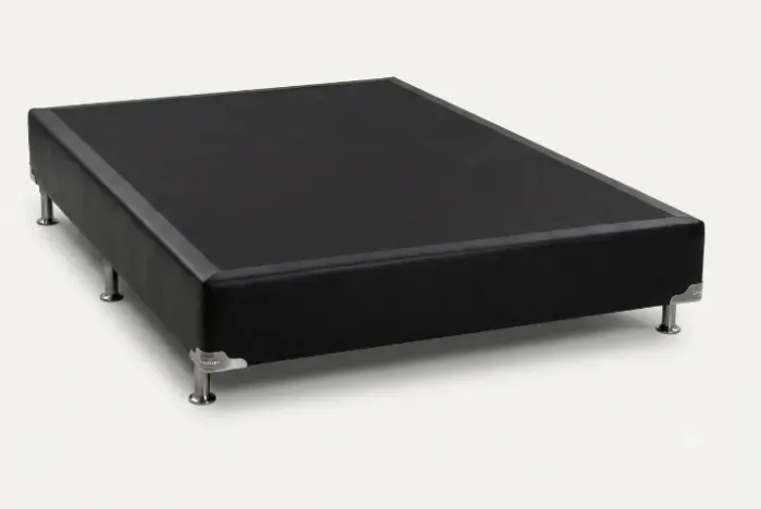 Base box em courino preta novas tamanho 138x188