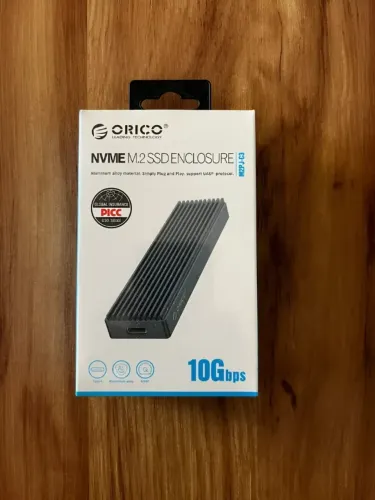 Case Compartimento Ssd Orico M2pj-c3 Nvme M.2 10gbps Usb C