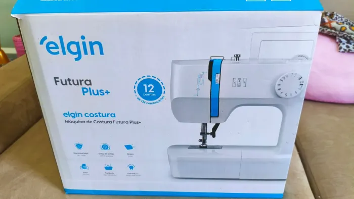 Máquina dd Costura Elgin Futura Plus +