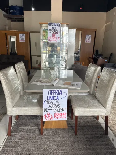 MESA DE LUXO NA PROMOÇÃO 