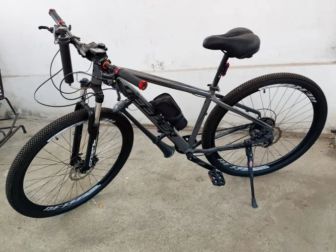 Bicicleta Deeper Aro 29 - 9v Freio Hidraulico Trava K7-11/40