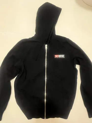 Moletom diesel preto tam p original