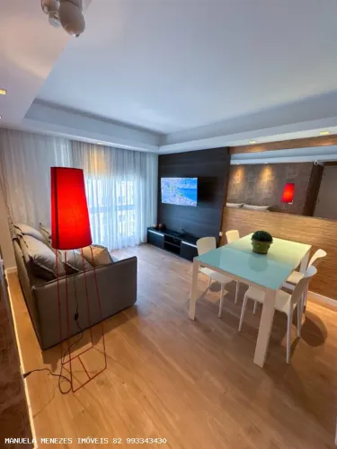 Apartamento 1 Quarto para Venda em Maceió, Jatiúca, 1 dormitório, 1 suíte, 1 banheiro, 1 v