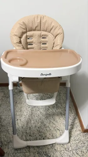 Burigotto cadeira de alimentação Prima Pappa 0-3 anos caramelo