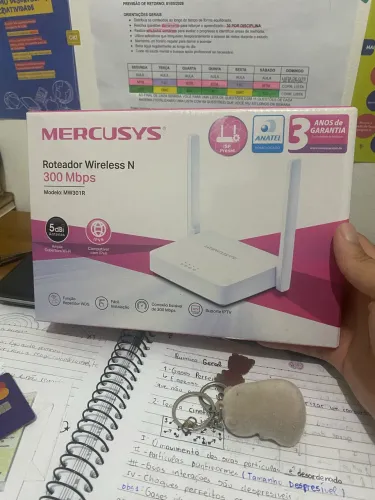 Roteador mercusys com função de repetidor wifi