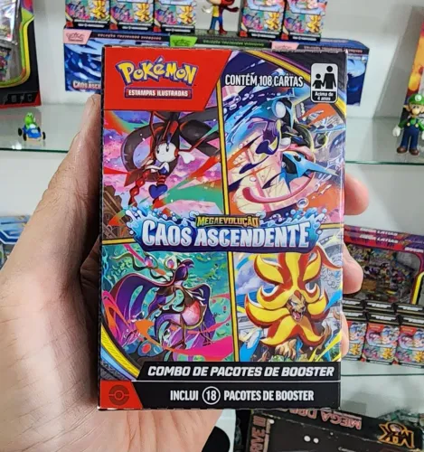 Combo de Booster Caos Ascendente - Pego Cartas e games na troca