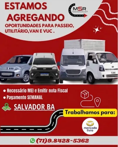 VAGAS PARA AGREGADOS