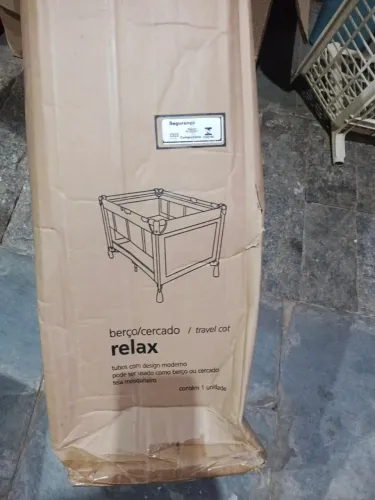 Berço Embalado sem uso
