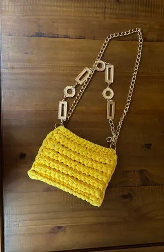 Bolsa crochê