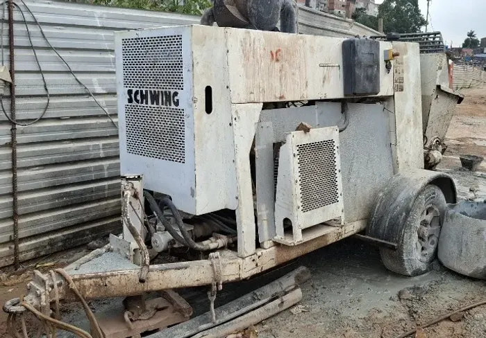 Bomba Concreto Rebocável Schwing SP500