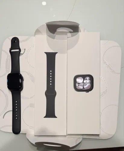 Apple Watch Series 11 42mm preto jet black COMPLETO