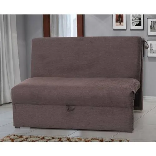 Sofa Cama Malu Jade Marrom - Frete Grátis - Até 12x S/ Juros