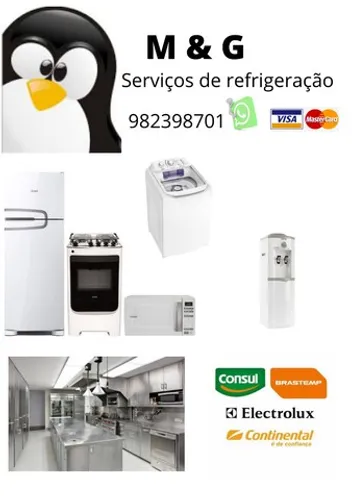 Conserto de refrigeração em domicílio