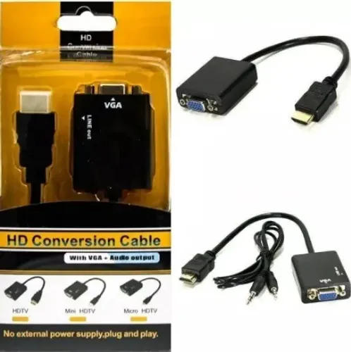 Adaptador Hdmi Para Vga ( Promoção JK Eletronicos Atacado e Varejo)
