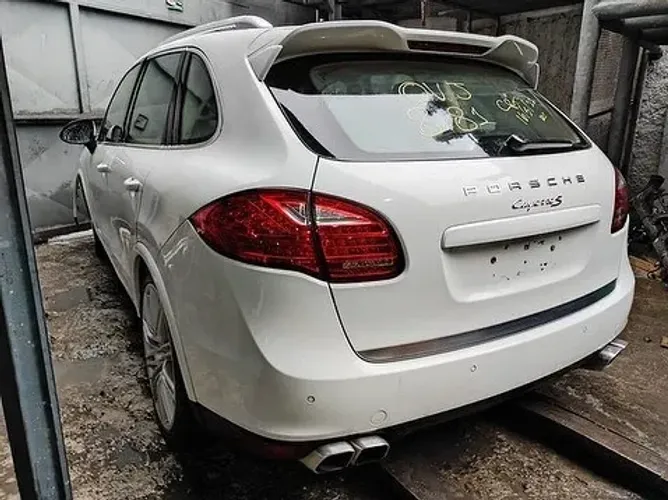 Porsche Cayenne 2014 Farol Motor Porta Airbag Parachoque Capo Lanterna Sucata